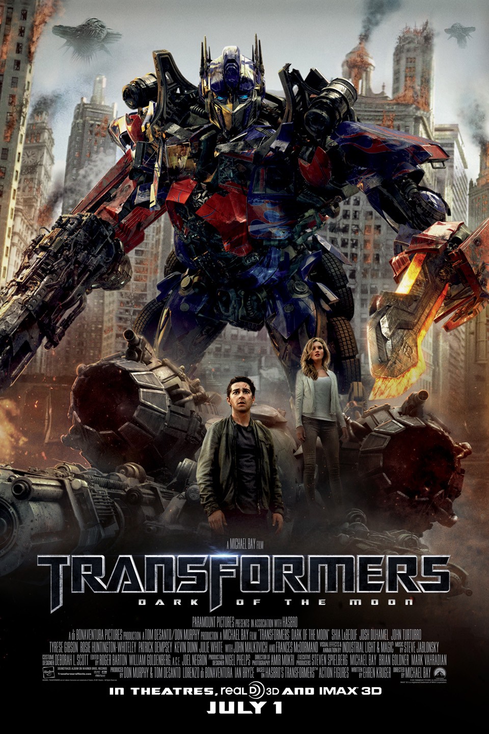 transformers dark of the moon rotten tomatoes